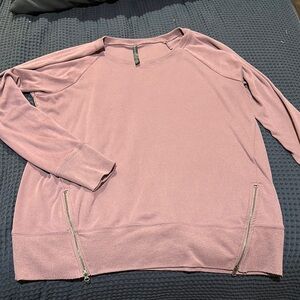 Gaiam Dusty Rose Long Sleeve Top